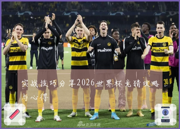 实战技巧分享2026世界杯竞猜攻略与心得